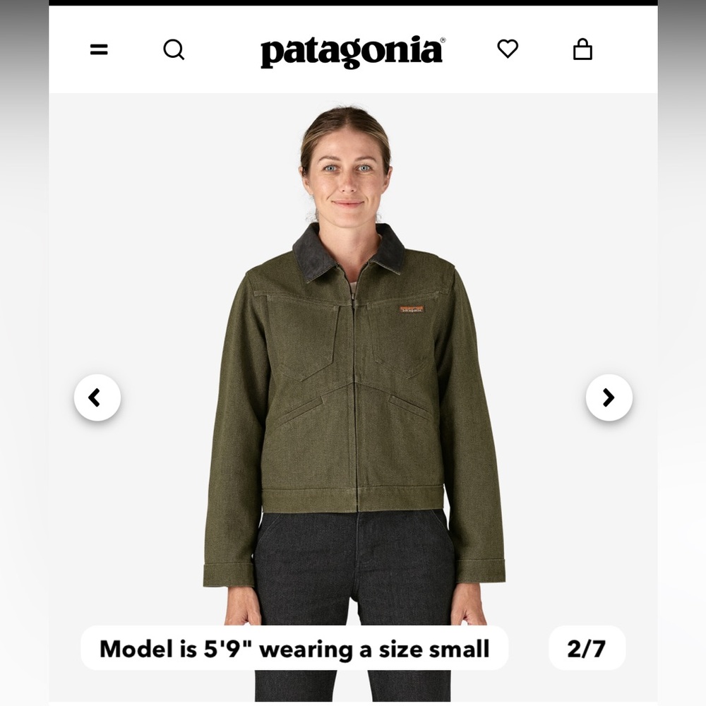 COPY - Patagonia barn canvas jacket
